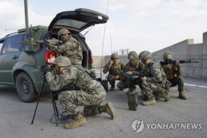 South Korea, US resume marine drills