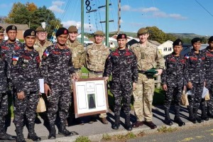 Scout Rangers feted for good showing in UK exercise