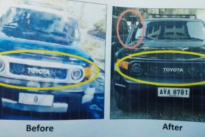 PNP recovers road rage suspect’s SUV in QC