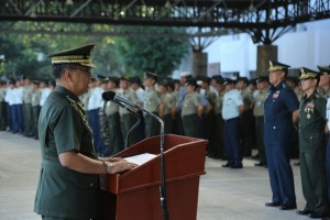 AFP chief calls on military personnel to help end VAW