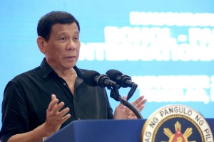 Duterte to candidates: 'Do not terrorize voters'