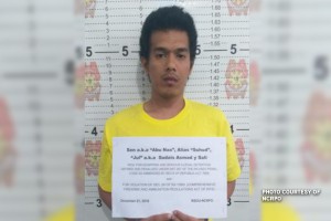    Suspected Abu Sayyaf nabbed in Manila: NCRPO