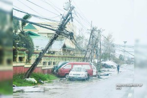 Power restored in 87% of typhoon-hit households: DOE