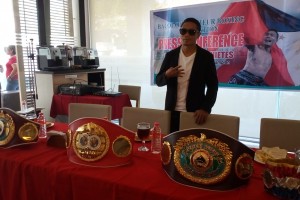  Nietes honored for feat as 4-division boxing champion 
