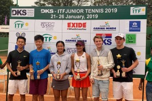 Filipino tennis player improves world junior ranking