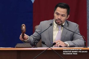 Pacquiao says he trusts Comelec, electoral process