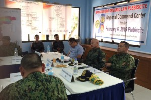 Albayalde inspects security preps for 2nd BOL polls