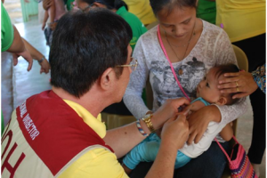 Massive anti-measles drive launched in Calabarzon