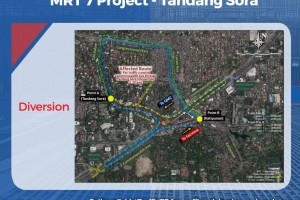 Tandang Sora flyover closure deferred to March 2