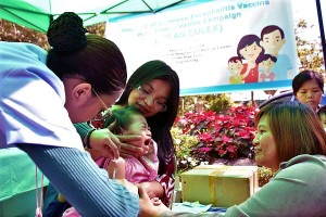 DOH rolls out JE vaccination in CAR, 3 other regions