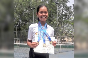 Iloilo City rules girls tennis in Batang Pinoy