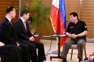 PRRD meets with Communist Party of China official in Davao City