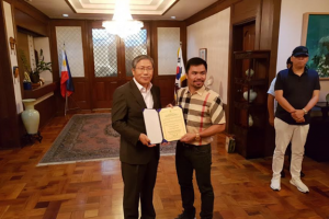 Pacquiao named honorary Korean envoy for public diplomacy
