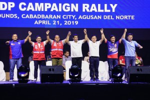 Duterte-backed senatorial bets dominate April survey