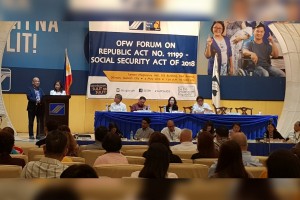 SSS chief vows to work for OFWs' pension coverage 