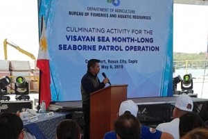 BFAR wraps up month-long patrol operation in Visayan Sea