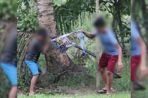 Anti-NPA drive gains support from Northern Samar kids