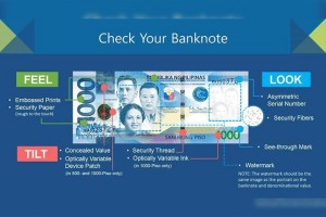 BSP urges public to be on lookout for fake banknotes 