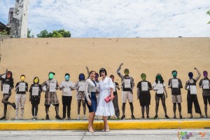 Intramuros walls painted in equality, pride