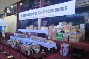 PDEA destroys P6-B worth of illegal drugs in Cavite