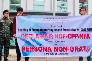 LGUs' persona non grata declaration vs. Reds voluntary 