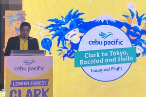 Cebu Pacific launches Clark-Narita, Bacolod, Iloilo flights