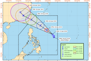 'Ineng' likely to bring rains over Bicol, E. Visayas, Quezon