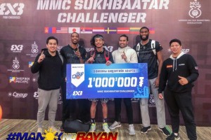 Franky Johnson wins FIBA 3x3 Sukhbaatar Challenger shootout