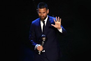 Lionel Messi wins Best FIFA Men's Player award