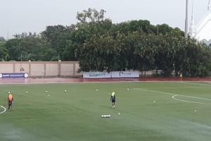 Biñan Football Stadium preparations for SEAG in full swing