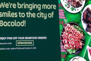 GrabFood kicks off operations in Bacolod City