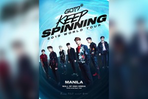 GOT7 back in Manila for 'Keep Spinning' tour