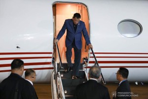 Duterte in Thailand for 35th Asean summit