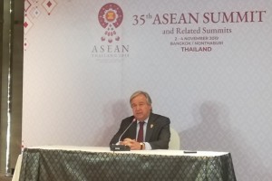 UN chief calls for strengthened efforts vs. climate change