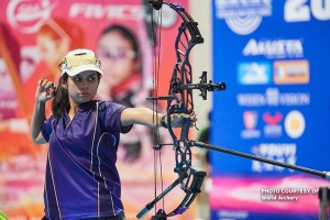 Andrea Robles strikes gold in Macau archery tourney