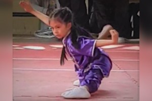 SEAG gold medalist’s kid is Baguio's newest wushu sensation