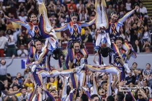 NU Pep Squad stays as UAAP cheerdance champ