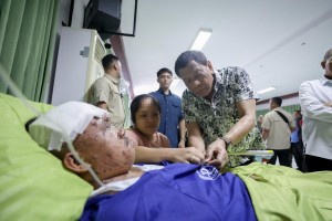 Duterte admits age taking toll on his health
