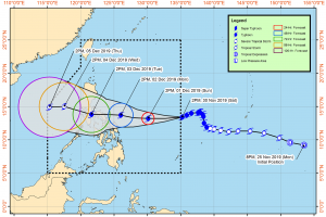 'Tisoy' enters PAR, may make landfall over Bicol Region next week