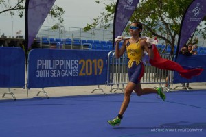 PH's Monica Torres clinches gold in SEA Games' duathlon