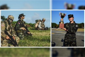 DLSU student owes to ROTC her more disciplined, patriotic self