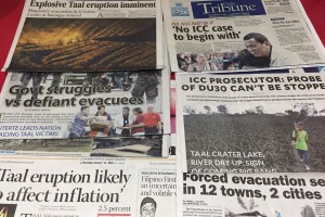 Banner stories of Manila's leading newspapers, Thu, Jan. 16, 2020