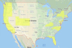 12 US states declare state of emergency over Covid-19