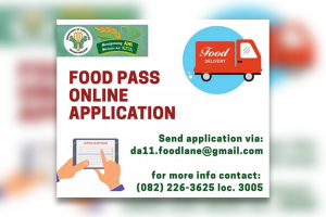 DA food pass registration goes online