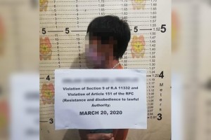 E. Visayas cops nab quarantine protocol violators