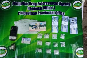P374-K shabu seized in Pangasinan buy-bust