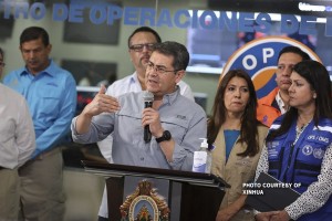 Honduran president tests positive for Covid-19