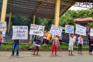 Northern Negros villagers call for peace, condemn CPP-NPA 
