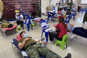 Cebu bloodletting drive yields 321 bags