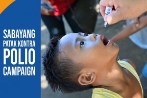 2nd phase of C. Luzon anti-polio drive rolls out Aug. 3